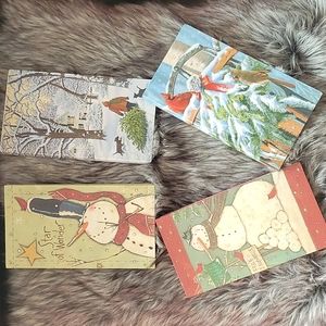 - 😀 - ☃️WINTER WONDER TRI-PAD MEMO NOTE PADS, SET OF 4!! Retail $29.99